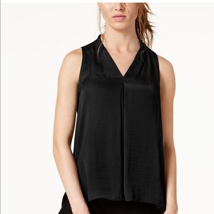 Vince Camuto Black Sleeveless Blouse